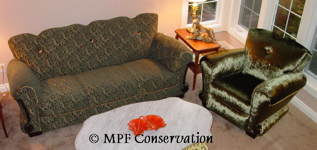 Deco Sofa and Chair